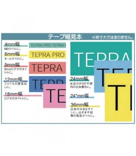 Tepra SC4R (Chữ đen nền đỏ, khổ 4mm) | ⓿❽❻❽❺⓿❺⓿❺❺ | Nhãn in, tem in, giấy in, băng nhãn, tape in | khuetu.vn
