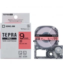 Tepra SC9R (Chữ đen nền đỏ, khổ 9mm) | ⓿❽❻❽❺⓿❺⓿❺❺ | Nhãn in, tem in, giấy in, băng nhãn, tape in | khuetu.vn