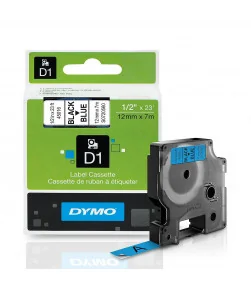 Dymo D1 S0720560 45016 12mm x 7m, Black on Blue | ⓿❽❻❽❺⓿❺⓿❺❺ | Nhãn in, tem in, giấy in, băng nhãn, tape in | khuetu.vn