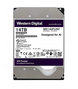 WD PURPLE 14TB 3.5 Inch SATA HDD 7200rpm 512MB Cache (WD140PURZ) | Phân phối WESTERN DIGITAL | ⓿❽❻❽❺⓿❺⓿❺❺ | khuetu.vn