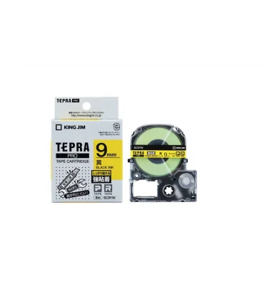 Tepra SC9YW (Chữ đen nền vàng, khổ 9mm, siêu dính) | ⓿❽❻❽❺⓿❺⓿❺❺ | Nhãn in, tem in, giấy in, băng nhãn, tape in | khuetu.vn