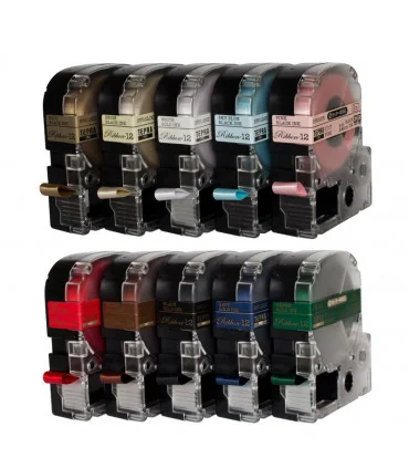 Tepra SFR12JK (Chữ đen nền màu be, khổ 12mm) | ⓿❽❻❽❺⓿❺⓿❺❺ | Nhãn in, tem in, giấy in, băng nhãn, tape in | khuetu.vn