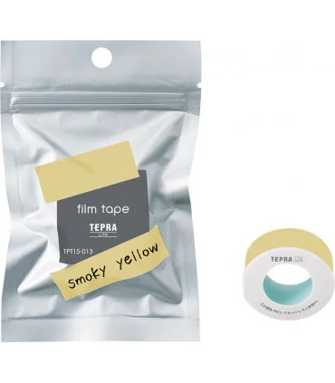 Tepra Coharu TPT15-013 (khổ 15mm x 4m, Smoky Yellow) | ⓿❽❻❽❺⓿❺⓿❺❺ | Nhãn in, tem in, giấy in, băng nhãn, tape in | khuetu.vn