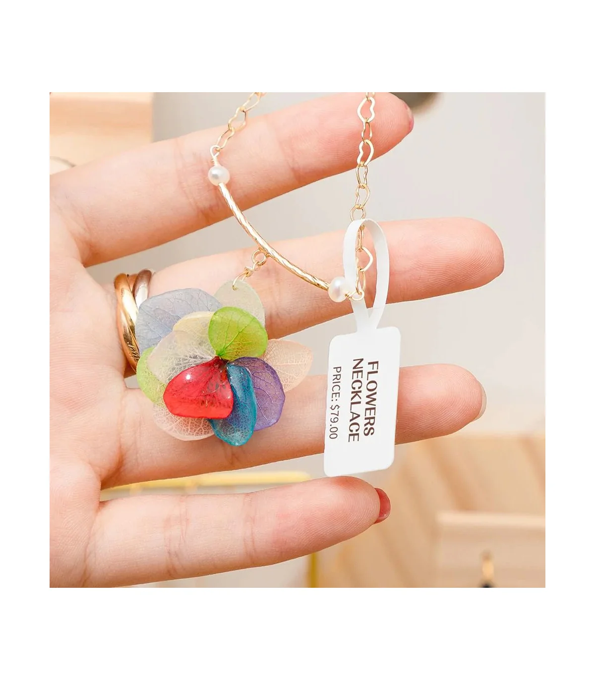 Nhãn trang sức 30 x 25mm, màu trắng, KTJ-F3025-45-100 | ⓿❽❻❽❺⓿❺⓿❺❺ | Nhãn in, tem in, giấy in, băng nhãn, tape in | khuetu.vn