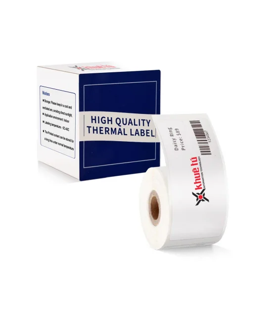 Nhãn trang sức 30 x 25mm, màu trắng, KTJ-F3025-45-100