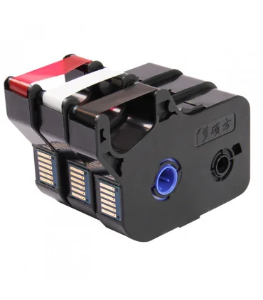 Mực in ống SUPVAN TP-R80EW, màu trắng, 12mm x 80m, cho máy in ống Supvan | ⓿❽❻❽❺⓿❺⓿❺❺ | Ống lồng, ống lồng cos, vật tư in ống...