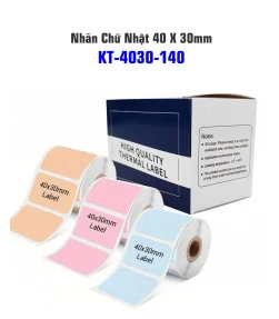Nhãn đa năng 40 x 30mm, KT-4030-230KA | ⓿❽❻❽❺⓿❺⓿❺❺ | Nhãn in, tem in, giấy in, băng nhãn, tape in | khuetu.vn