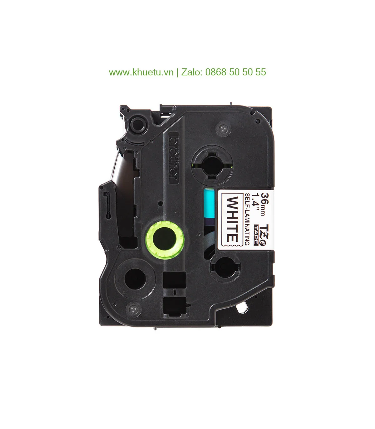 Brother TZe-SL261, khổ 36mm, dài 8m, Black on White, dán cáp CAT5E/6 | ⓿❽❻❽❺⓿❺⓿❺❺ | Nhãn in, tem in, giấy in, băng nhãn, tape...