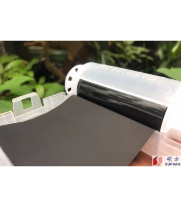 Supvan Ribbon TP-R453BKE, màu đen, khổ 55mm x 45m, mực cho máy in ống co nhiệt Supvan TP2000M | ⓿❽❻❽❺⓿❺⓿❺❺ | Ống lồng, ống lồ...