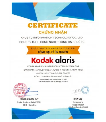 Máy scan Kodak S5160 (160ppm, No limit ppd, A3, ADF 750 sheets) | Phân phối Kodak Scanner | ⓿❽❻❽❺⓿❺⓿❺❺ | khuetu.vn