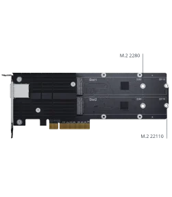Card mở rộng Synology E10M20-T1 (Dual M.2 2280/22110 NVMe SSD & 10GbE combo, PCIe, 5Y) | Phân phối Synology | ⓿❽❻❽❺⓿❺⓿❺❺ | kh...