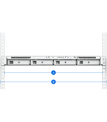 Synology Rail Kit RKM114 (Fixed) | ⓿❽❻❽❺⓿❺⓿❺❺ | khuetu.vn