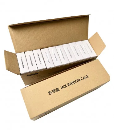 Mực in ống M5-RC500BP, màu đen, 12mm x 110m, cho máy in ống AIMO M550A | ⓿❽❻❽❺⓿❺⓿❺❺ | Ống lồng, ống lồng cos, vật tư in ống |...