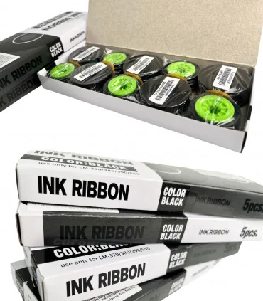 Mực in ống MX-IR300BP (chỉ lõi mực), màu đen, 12mm x 50m, cho máy in ống AIMO M550A | ⓿❽❻❽❺⓿❺⓿❺❺ | Ống lồng, ống lồng cos, vậ...