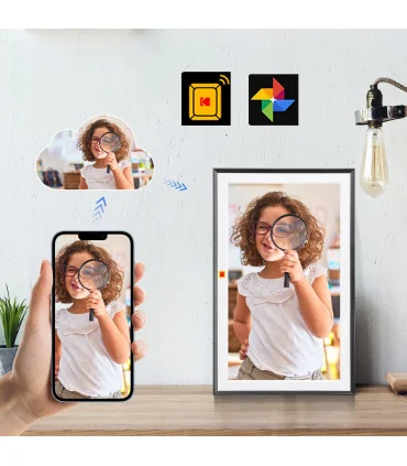 Khung Ảnh Kỹ Thuật Số Wifi Kodak RCF-1561P | ⓿❽❻❽❺⓿❺⓿❺❺ | khuetu.vn