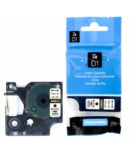 DM-A43613 D1 Tape 43613 6mm x 7m Black on White | ⓿❽❻❽❺⓿❺⓿❺❺ | Nhãn in, tem in, giấy in, băng nhãn, tape in | khuetu.vn