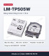 Băng nhãn MAX LM-TP505W trắng 5mm × 16m cho máy in ống lồng