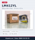 Băng nhãn vàng L-MARK LM412YL 12mm × 8m chính hãng
