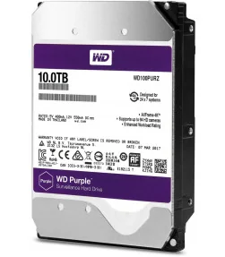 WD PURPLE 10TB 3.5 Inch SATA HDD 5400rpm 128MB Cache (WD100PURZ) | Phân phối WESTERN DIGITAL | ⓿❽❻❽❺⓿❺⓿❺❺ | khuetu.vn