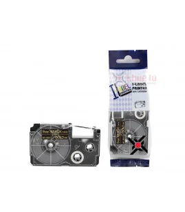 HR-9BKG (Gold on Black, 9mm) | ⓿❽❻❽❺⓿❺⓿❺❺ | Nhãn in, tem in, giấy in, băng nhãn, tape in | khuetu.vn