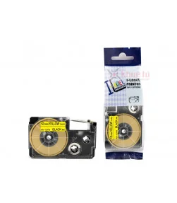 HR-12YW (Black on Yellow, 12mm) | ⓿❽❻❽❺⓿❺⓿❺❺ | Nhãn in, tem in, giấy in, băng nhãn, tape in | khuetu.vn