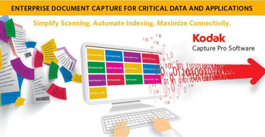 Kodak Alaris phát hành phần mềm số hóa tài liệu Kodak Capture Pro phiên bản 5.0