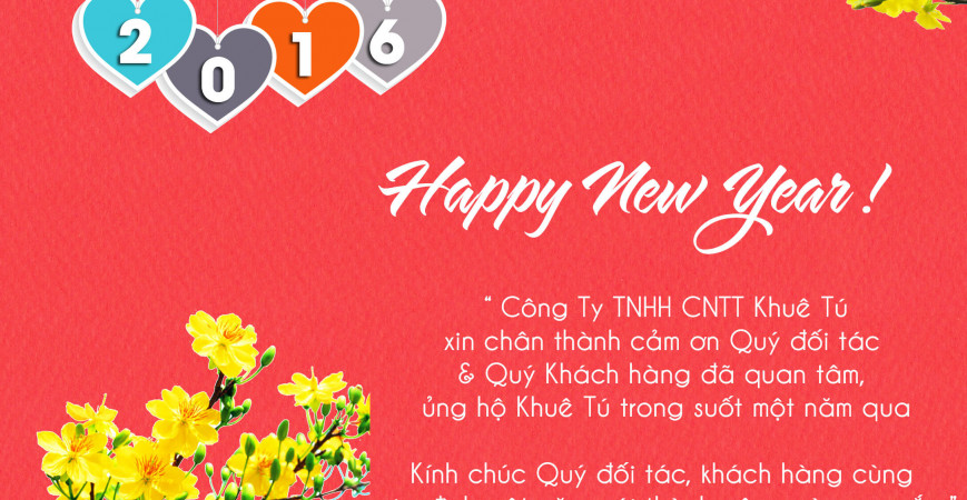Khuê Tú thông báo nghỉ tết Bính Thân 2016