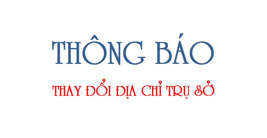 Khuê Tú thông báo thay đổi thông tin giao dịch
