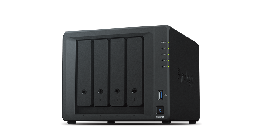Synology 4 bay NAS DS920+: Đơn giản hóa việc lưu trữ và quản lý dữ liệu