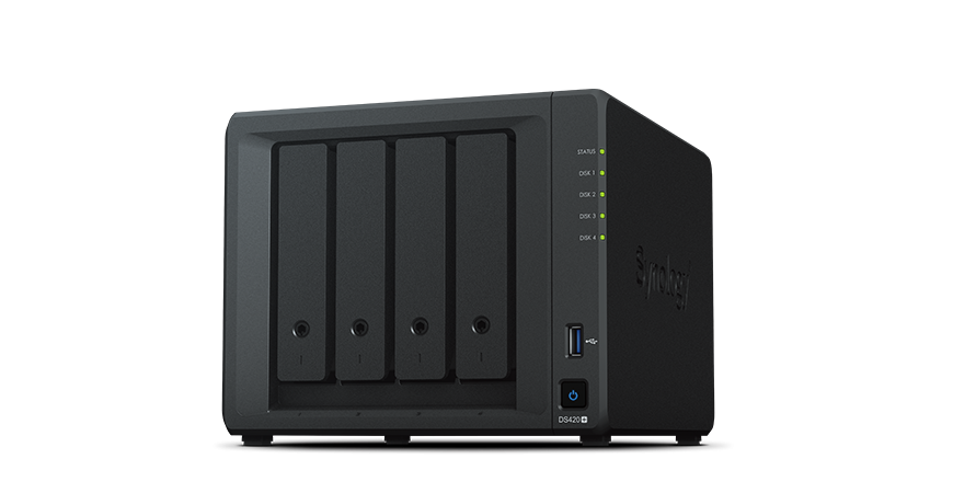Synology DS420+: NAS 4 bay HDD cho nhu cầu lưu trữ dữ liệu doanh nghiệp và giải trí gia đình