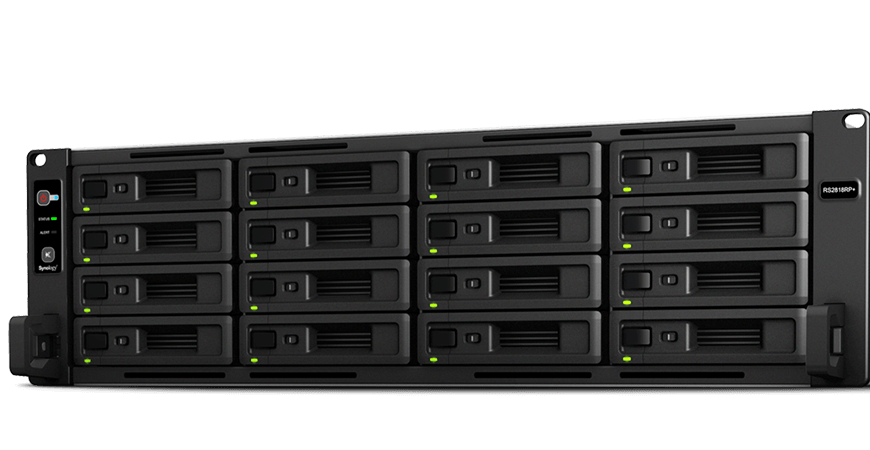 Synology RS2818RP+: NAS 28HDD dung lượng lớn, mở rộng linh hoạt cho backup tập trung hoặc file server