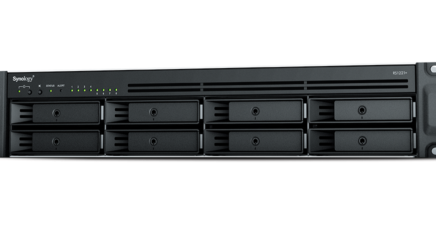 RS1221+/RS1221RP+: Giải pháp lưu trữ mạnh mẽ, đảm bảo tính năng dự phòng và tính liên tục của dịch vụ