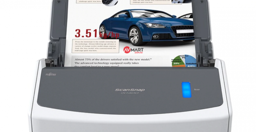 Fujitsu ScanSnap iX1400: Trải nghiệm quét một chạm đơn giản