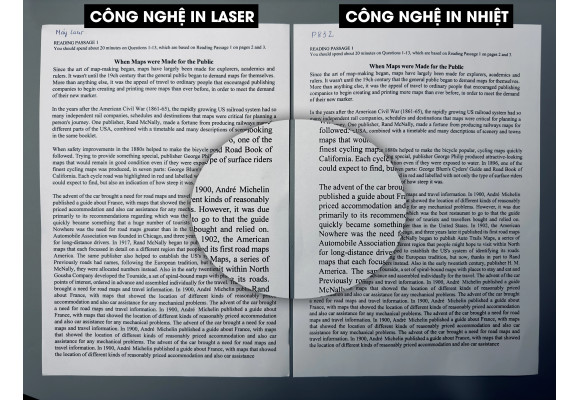 Khi sử dụng máy in nhiệt dùng ribbon thay cho mực, tài liệu được in ra có độ bền và khả năng lưu giữ lâu dài không?