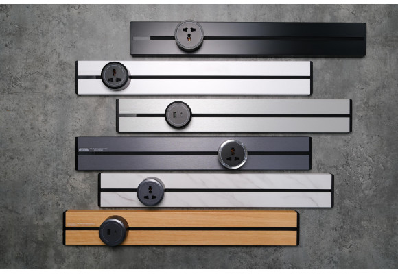 Ổ Cắm Thanh Ray Điện EUROB Slim-S – Tùy Chỉnh Màu Sắc, An Toàn & Linh Hoạt Cho Nội Thất Hiện Đại